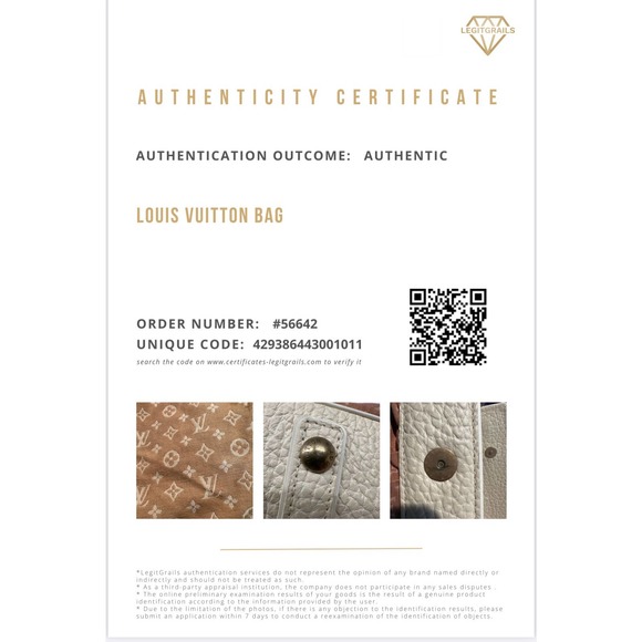 Auth. Louis Vuitton Vintage Trapeze GM Mini Lin Monogram Canvas & Leather, EUC! - Picture 16 of 16